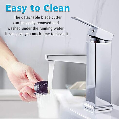 Ceenwes ماكينة تشذيب اللحية وتشذيب اللحية للرجال ماكينة قص الشعر 2 أمشاط فرشاة تنظيف محول الطاقة إعدادات طول الزجاجة مع قرص دقيق شحن USB in Kuwait