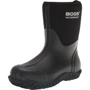 BOGS Mens Portage Waterproof Rainboot Rain Boot, Black, 11 in Saudi Arabia