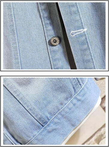 Unisex Anime Denim Top Jacket Halloween Cosplay Denim Jacket Hooded Sweatshirt Colorful Print Pattern Hole Trucker Cowboy in Saudi Arabia