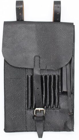 German WWII M1935 Leather Dispatch and Map Case in Saudi Arabia
