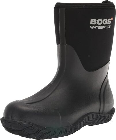 BOGS Mens Portage Waterproof Rainboot Rain Boot, Black, 11 in Saudi Arabia