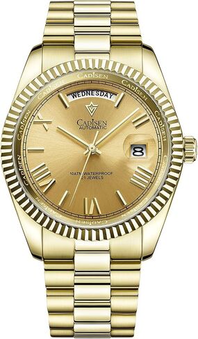 CADISEN Men’s Automatic Mechanical Watch Casual Watches for Men Waterproof Sapphire in Kuwait
