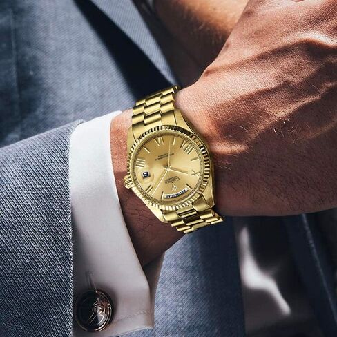 CADISEN Men’s Automatic Mechanical Watch Casual Watches for Men Waterproof Sapphire in Kuwait