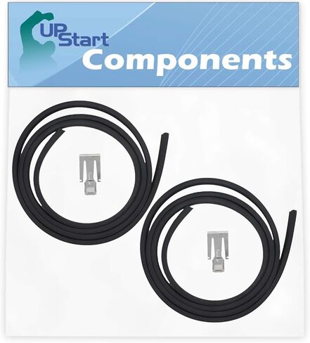 2-Pack W10542314 Dishwasher Door Gasket Replacement for Maytag MDBH969AWB1 Dishwasher - Compatible with W10542314 Door Seal - UpStart Components Brand in Saudi Arabia