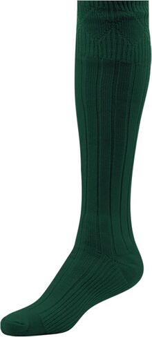 Highland Scottish Wool Blend Kilt Hose for Men Ribbed Socks for USA Shoe Sizes in Kuwait