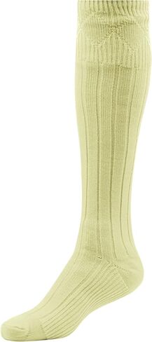 Highland Scottish Wool Blend Kilt Hose for Men Ribbed Socks for USA Shoe Sizes in Kuwait