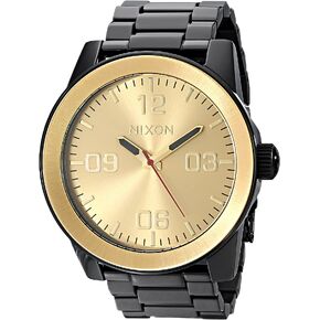 Nixon Corporal SS A346. 100m Water Resistant XL Men’s Watch (48mm Watch Face. 24mm Stainless Steel Band)