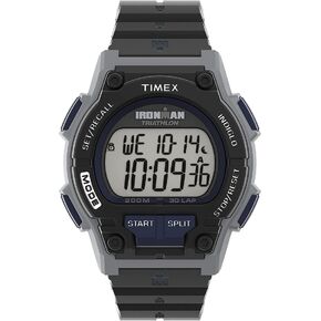 ساعة Timex مقاس كامل Ironman Endure 30 Shock Watch Ironman® Endure 30-Lap, أسود/أصفر, Ironman® Endure 30-Lap in Kuwait