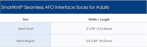جوارب SmartKnit للكبار AFO Interface بدون خياطة - عبوة من قطعتين (أبيض ورمادي، عادي للبالغين) in Kuwait