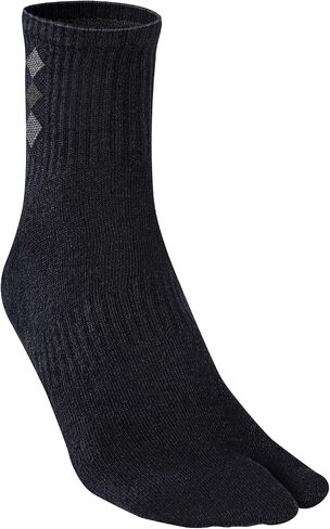 UBUMO Men's Flip Flop Socks Tabi Split Toe Geta Wicking Cotton Pack of 4 in Saudi Arabia