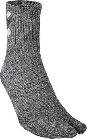 UBUMO Men's Flip Flop Socks Tabi Split Toe Geta Wicking Cotton Pack of 4 in Saudi Arabia