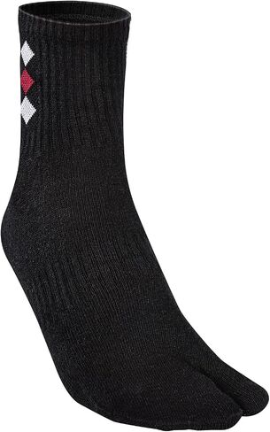UBUMO Men's Flip Flop Socks Tabi Split Toe Geta Wicking Cotton Pack of 4 in Saudi Arabia