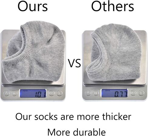 No Show Socks Men 8 Pairs Cotton Low Cut Socks Casual Breathable Non Slip Invisible Socks 6-9/9-12/12-14 in Kuwait
