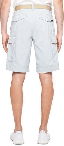 WEAR FIRST. THEN TELL THE DIFFERENCE Roam Short | Men's Stretch Cotton Belted Shorts W/ 11" Inseam and 6 Pockets in Saudi Arabia