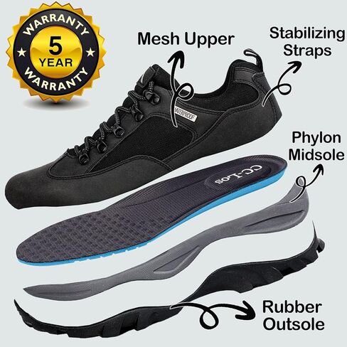 CC-Los Hiking Shoes for Men Breathable Lightweight Hike Trekking Trails Shoe Size 7.5-14 in Saudi Arabia