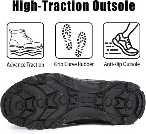 CC-Los Hiking Shoes for Men Breathable Lightweight Hike Trekking Trails Shoe Size 7.5-14 in Saudi Arabia