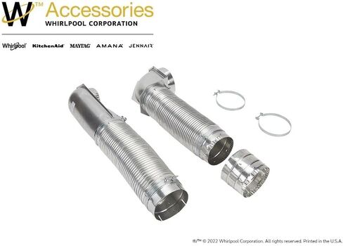 Whirlpool 4396013RB Dryer Exhaust Duct in Kuwait