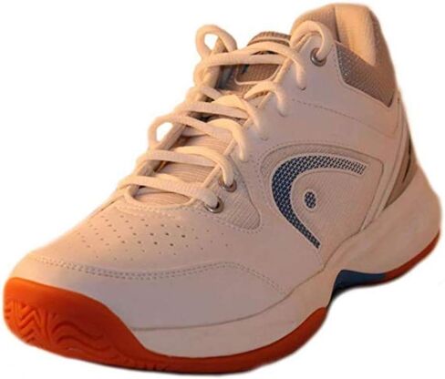 HEAD Men's Sonic 2000 MID Racquetball/Squash Indoor Court Shoes (Non-Marking) (Black/Blue & White/Blue Available) in Saudi Arabia