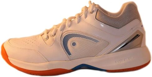 HEAD Men's Sonic 2000 MID Racquetball/Squash Indoor Court Shoes (Non-Marking) (Black/Blue & White/Blue Available) in Saudi Arabia