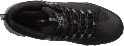 Skechers Men's Selmen-Enago Trail Oxford Hiking Shoe, Black, 12 Medium US in Saudi Arabia