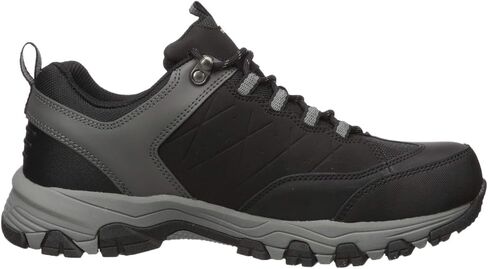 Skechers Men's Selmen-Enago Trail Oxford Hiking Shoe, Black, 12 Medium US in Saudi Arabia