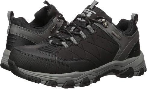 Skechers Men's Selmen-Enago Trail Oxford Hiking Shoe, Black, 12 Medium US in Saudi Arabia