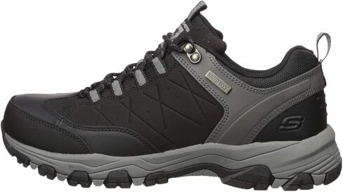 Skechers Men's Selmen-Enago Trail Oxford Hiking Shoe, Black, 12 Medium US in Saudi Arabia