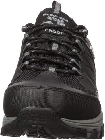 Skechers Men's Selmen-Enago Trail Oxford Hiking Shoe, Black, 12 Medium US in Saudi Arabia