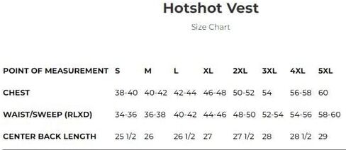First Manufacturing Platinum Series Men's Hot Shot Leather Vest (,) in Saudi Arabia