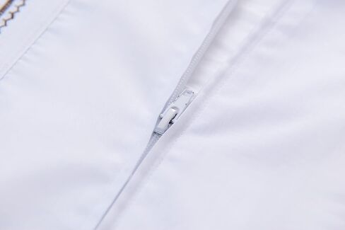 EUMAYA Mens Casual Shirts Guayabera Short Sleeve Zipper Cuban Shirts Mexico Style in Saudi Arabia