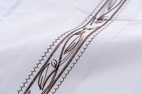 EUMAYA Mens Casual Shirts Guayabera Short Sleeve Zipper Cuban Shirts Mexico Style in Saudi Arabia