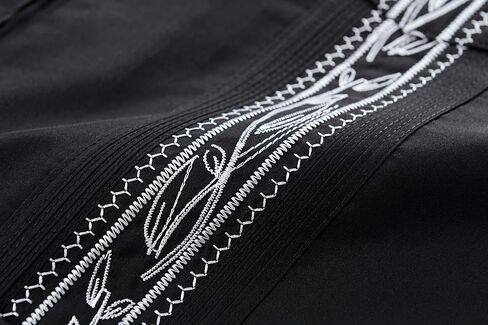 قمصان رجالي عادية من EUMAYA قمصان Guayabera بأكمام قصيرة وسحاب كوبي على طراز المكسيك in Kuwait