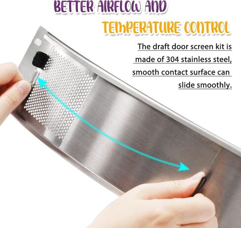 mydracas مسودة باب للبيضة الخضراء الكبيرة مقاس XL، قطع غيار البيض الأخضر تناسب بيضة خضراء كبيرة مقاس XL، استبدال فتحة تهوية سفلية للبيض من الفولاذ المقاوم للصدأ، ملحقات بيضة خضراء كبيرة مع لوحة شبكية مثقوبة in Kuwait