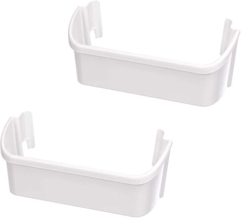 Upgraded Lifetime Appliance 240363701 Door Shelf Rack Compatible with Frigidaire Refrigerator (2) in Saudi Arabia