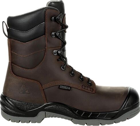Rocky Worksmart 8 Inch 400G Insulated Composite Toe Waterproof Work Boot Size 9.5(M) in Saudi Arabia