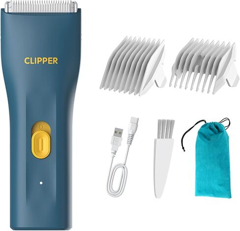 Electric Body&Pubic Hair Trimmer for Men-Waterproof Groin Trimmer Ball Shaver-USB Rechargeable Male Hygiene Razor Wet Dry Use Clipper Kit in Saudi Arabia