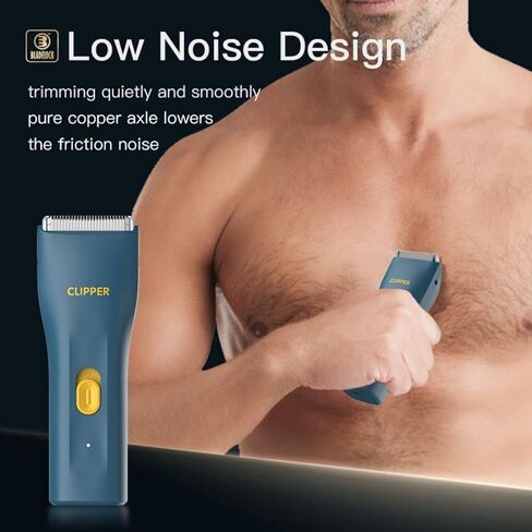 Electric Body&Pubic Hair Trimmer for Men-Waterproof Groin Trimmer Ball Shaver-USB Rechargeable Male Hygiene Razor Wet Dry Use Clipper Kit in Saudi Arabia
