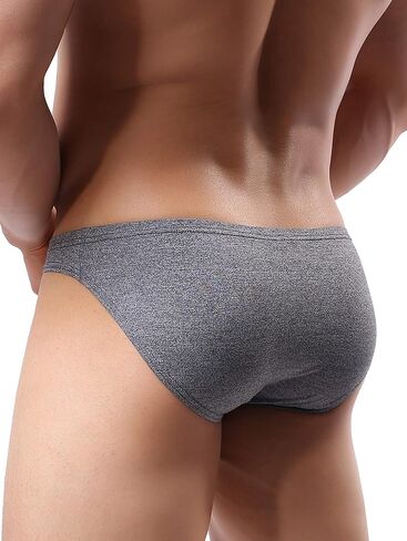 IKINGSKY Men's Pouch Bikini Underwear Sexy Low Rise Bulge Mens Briefs in Saudi Arabia