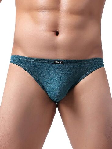 IKINGSKY Men's Pouch Bikini Underwear Sexy Low Rise Bulge Mens Briefs in Saudi Arabia