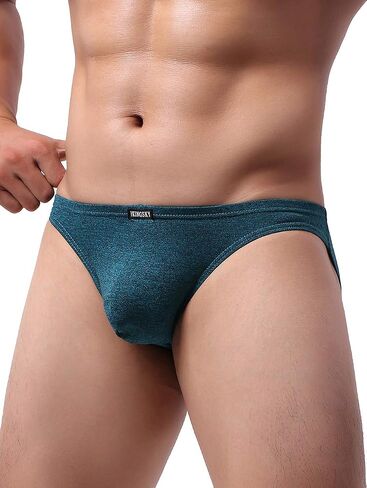 IKINGSKY Men's Pouch Bikini Underwear Sexy Low Rise Bulge Mens Briefs in Saudi Arabia