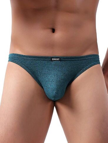 IKINGSKY Men's Pouch Bikini Underwear Sexy Low Rise Bulge Mens Briefs in Saudi Arabia
