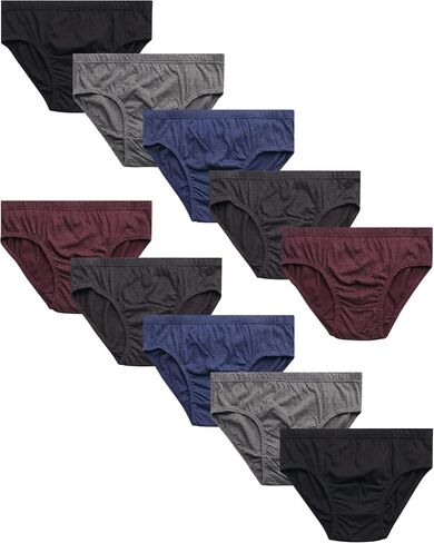 Van Heusen Men's Underwear - Low Rise Briefs with Contour Pouch (10 Pack) in Kuwait
