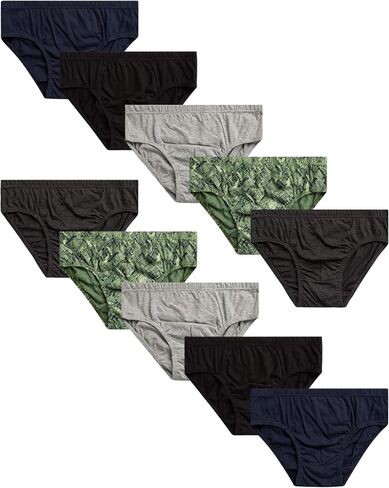 Van Heusen Men's Underwear - Low Rise Briefs with Contour Pouch (10 Pack) in Kuwait