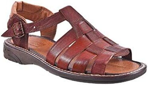 Mens Mexican Handmade Leather Sandals men Huaraches Mexicanos Sandalias de Piel para Hombre Sahuayo Mexico HP011 in Saudi Arabia