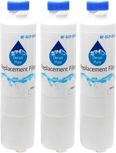Denali Pure Replacement for Samsung DA97-08006A-B Refrigerator Water Filter - Compatible with Samsung DA97-08006A-B Fridge Water Filter Cartridge (Pack of 3) in Saudi Arabia