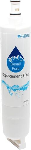 2-Pack Replacement for Whirlpool ED5FHEXNQ00 Refrigerator Water Filter - Compatible with Whirlpool 4396508, 4396510 Fridge Water Filter Cartridge in Saudi Arabia