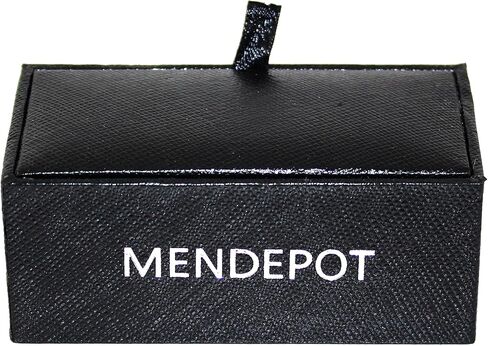 MENDEPOT Rhodium Plated Fashion Men Fleur De Lis Tie Slide Fleur De Lis Cuff Link Fleur De Lis Lapel Pin in Saudi Arabia