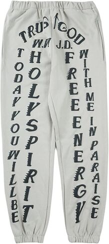 cpfm.xyz HOLY KY Trousers Creative Text Printing Sports Outdoor Retro Casual Pants in Kuwait