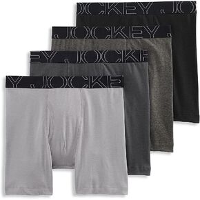ملابس داخلية للرجال من Jockey ActiveBlend مقاس 7 بوصات - 4 قطع in Saudi Arabia