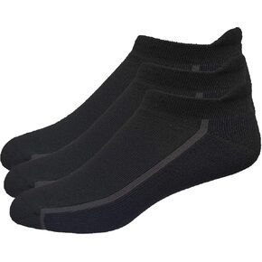 Mens 3-Pack No Show Tab Golf Socks in Saudi Arabia